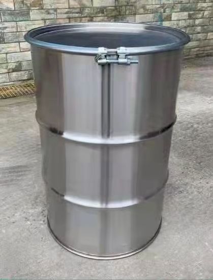 hot selling 208L 55gal stainless steel drum 304 316 empty food grade barrel factory supply price