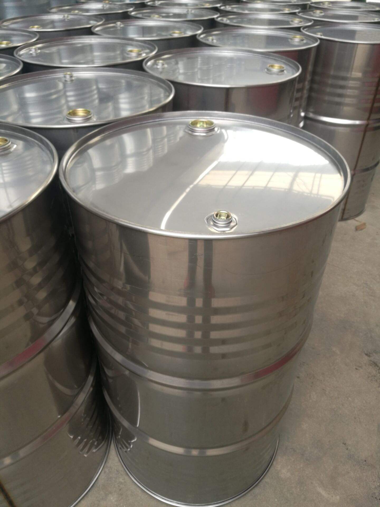 hot selling 208L 55gal stainless steel drum 304 316 empty food grade barrel factory supply price