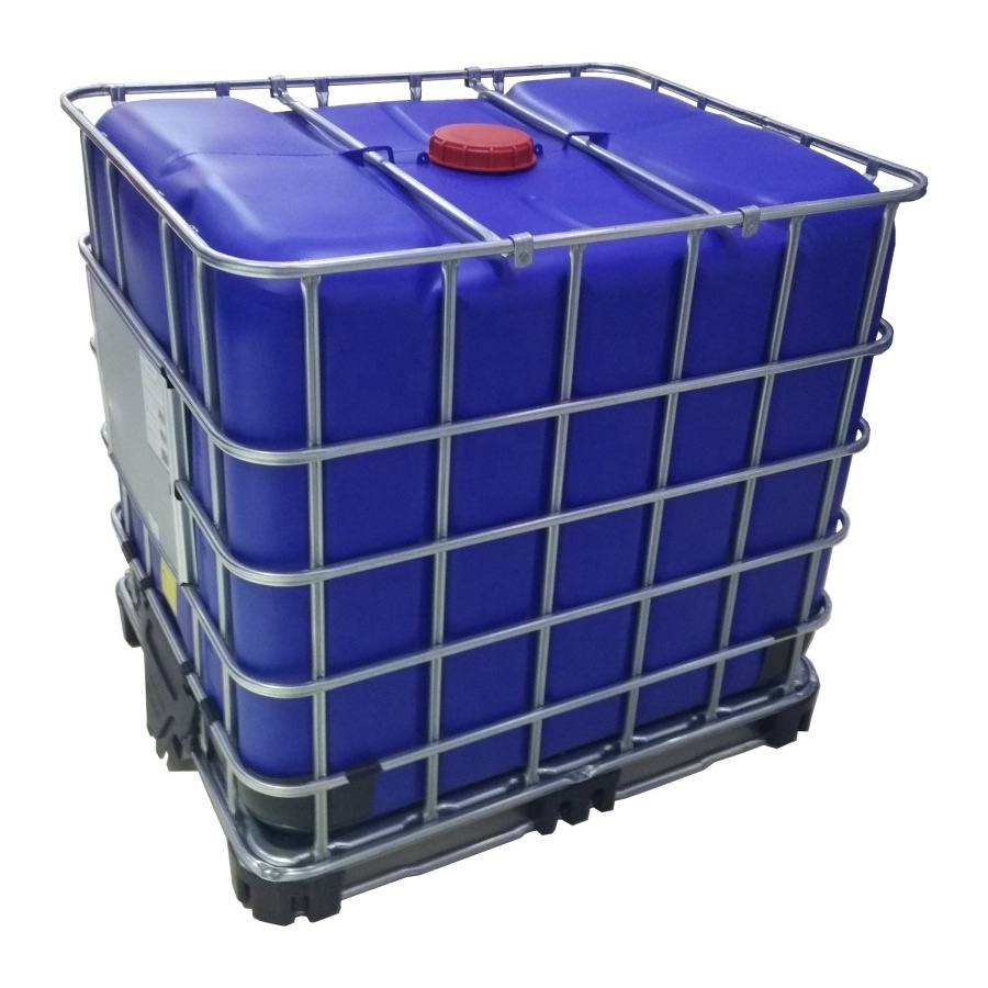 Steel Frame Hdpe Liner Ton Plastic 1000L 2000L Ibc Tank Container Pressure Vessel Store Water Solution