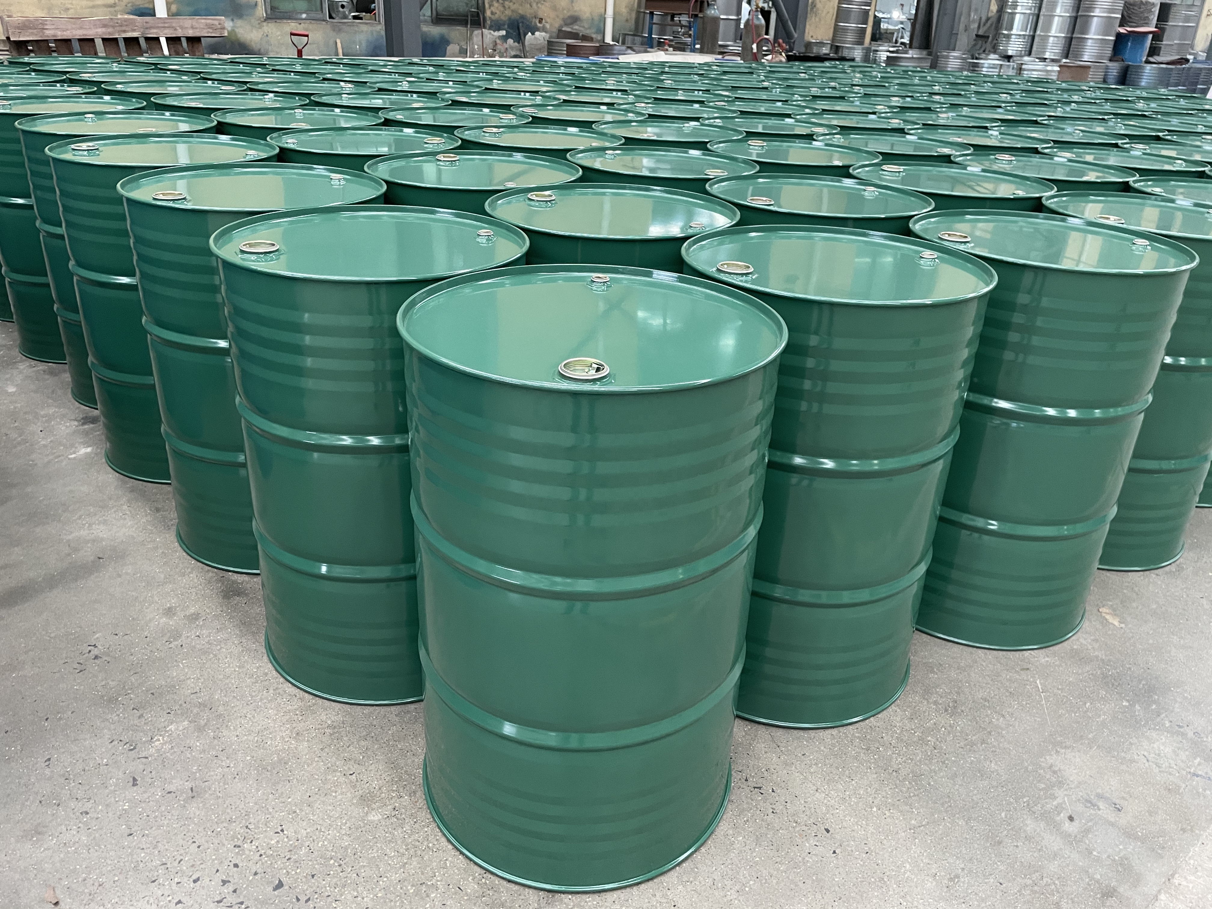 210l  55gallon 35 gallon 25kg 20 liter chemical grade metal steel drum for resin epoxy storage