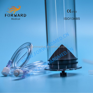 disposable CT high pressure injector syringe with CE ISO