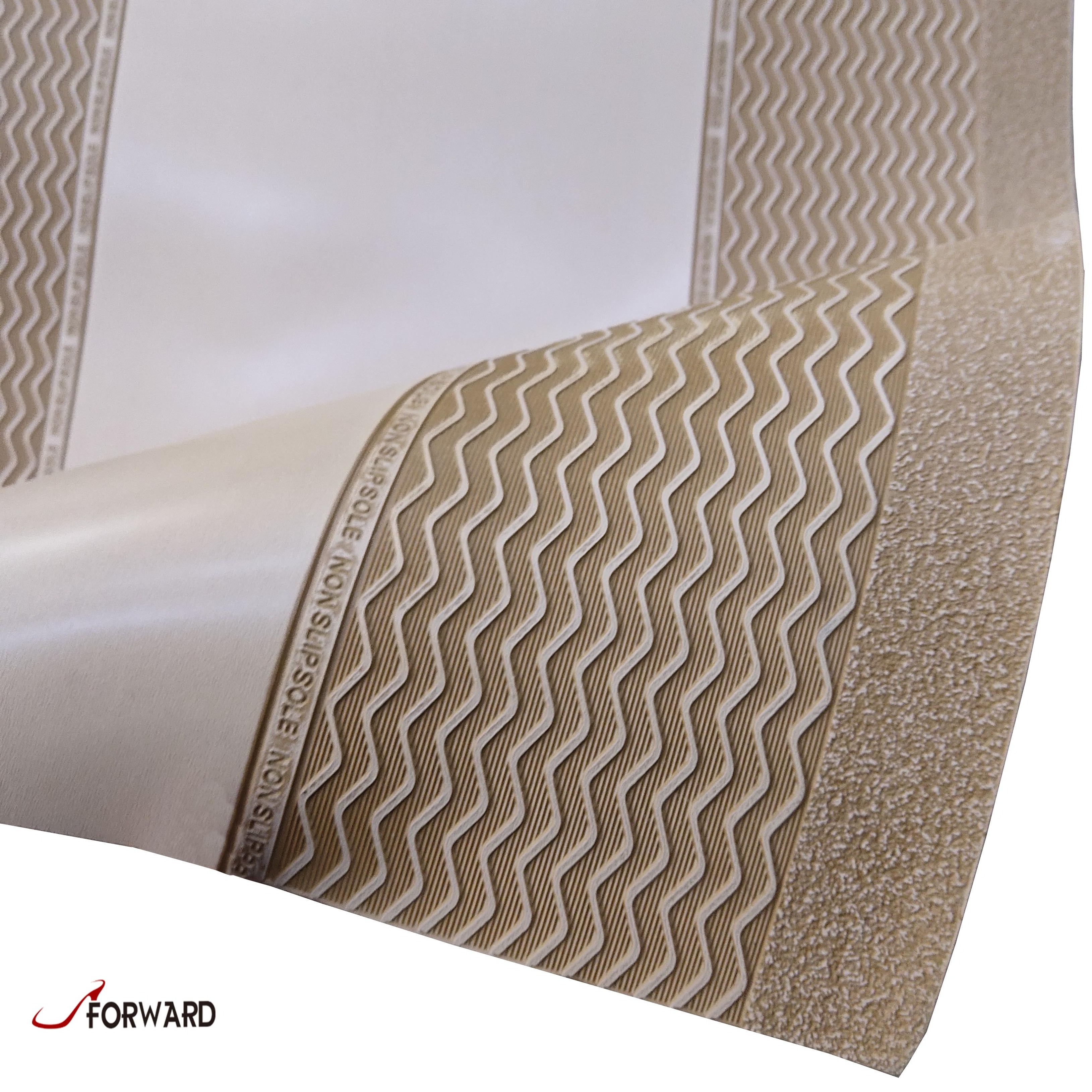 Manufacturer of High Quality ZIGZAG Design Rubber Sole Sheet for Sole from China Soles 2.5-5.0MM Anti-skid Good Density Forward