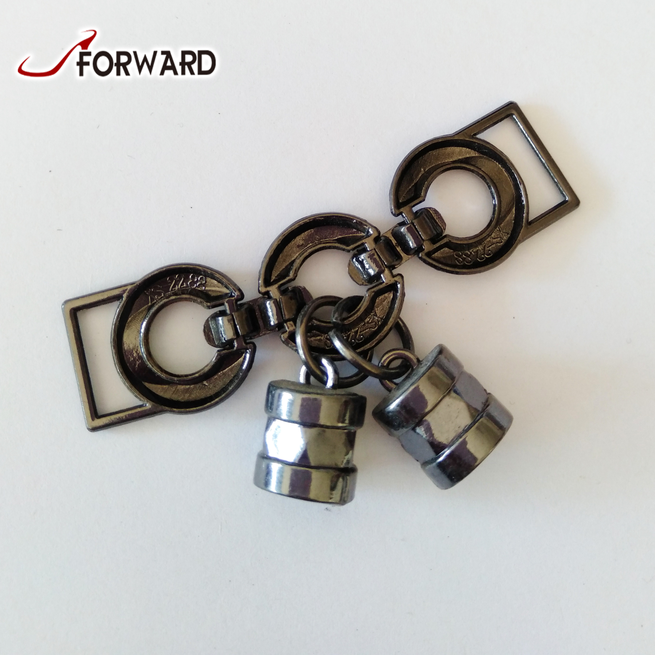 Shoe accessories Factory made metal buckles hooks for shoes