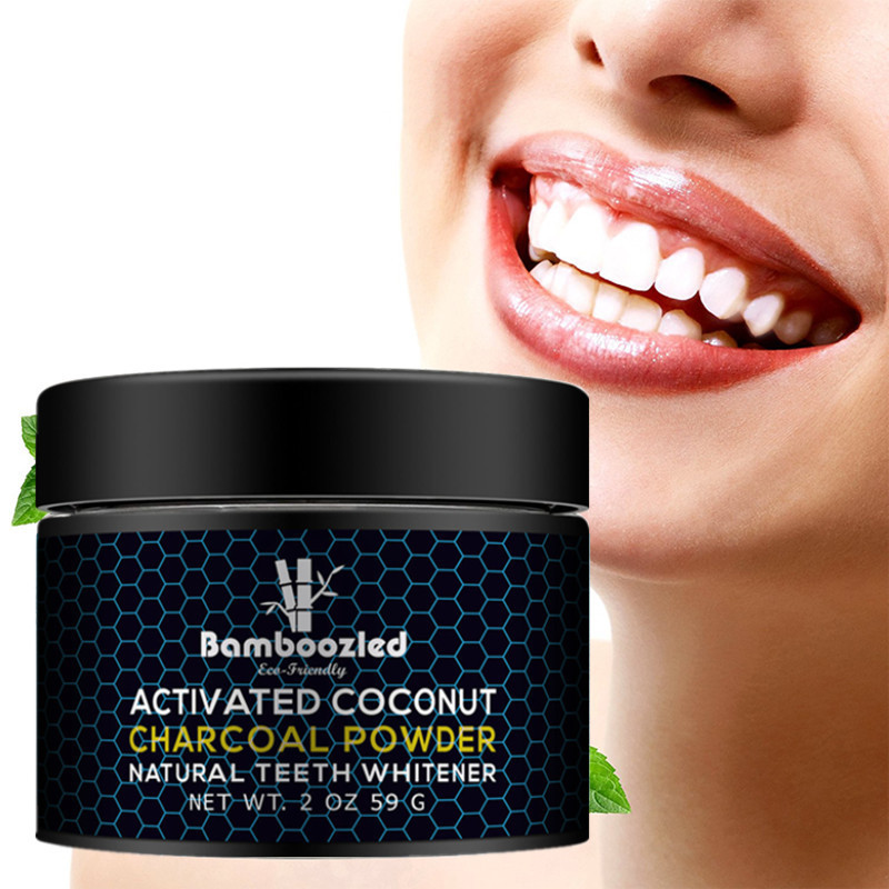 Private Label Teeth Whitening Activated Charcoal Powder Organic Natural Coconut Charcoal Powder