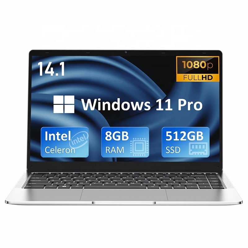 2023 Cheap Brand New 14 inch Intel Celeron J4105 Notebook PC 8gb Ram 128gb SSD Oem Laptop