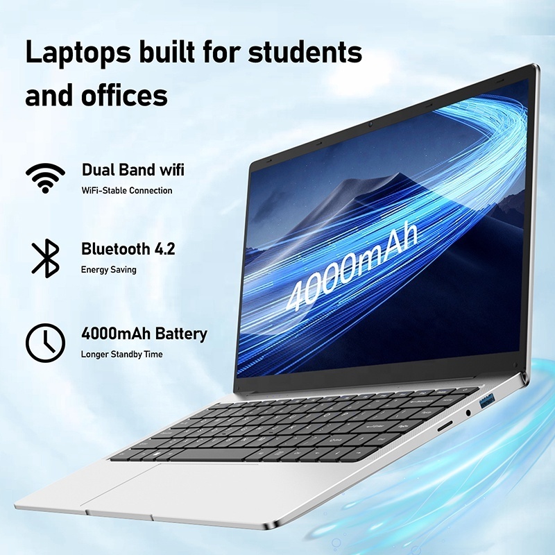 2023 Cheap Brand New 14 inch Intel Celeron J4105 Notebook PC 8gb Ram 128gb SSD Oem Laptop