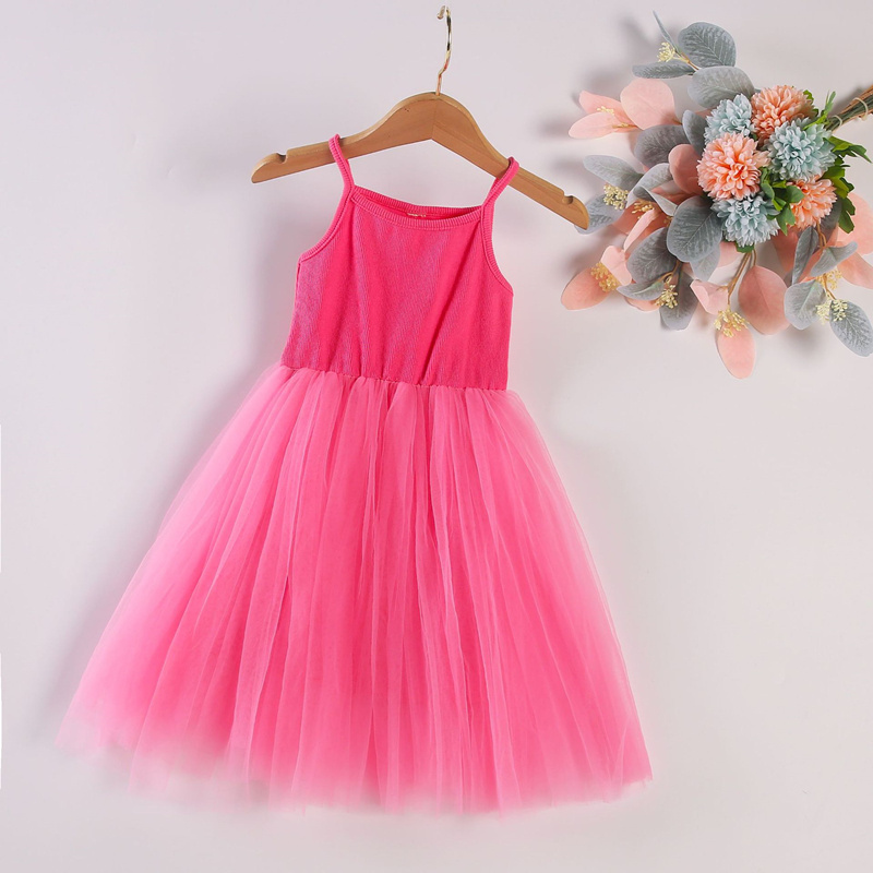 Toddler Baby Girls Tutu Tulle Dress Solid Green Infant Kids Princess Birthday Party Cotton Sundress Photo shoot Dresses 12M-7T