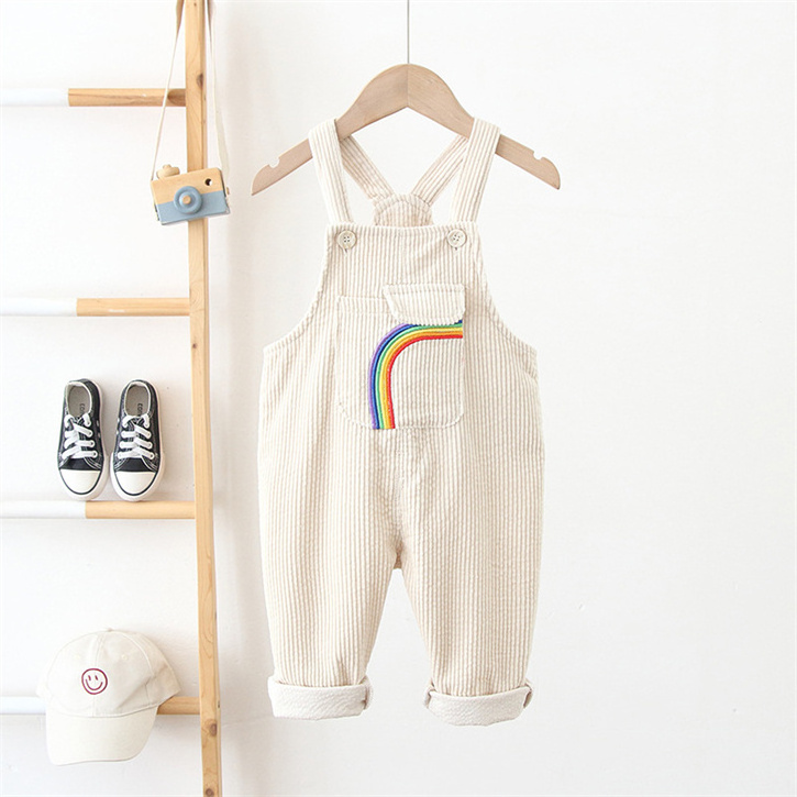 2023 new latest hot selling toddler girls jumpsuit korean style cartoon jumpsuits for kids girls high quality spring autumn