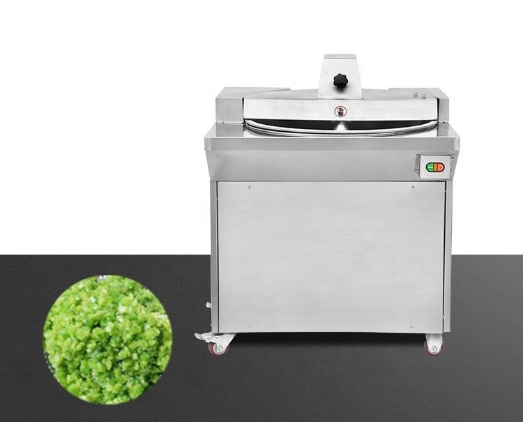 Commercial Sausage Meat Cutting Machine Fruits Vegetable Chopping Maker Electric Stainless Steel Vegetables Bowl Cutter Chopper