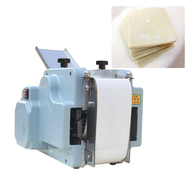 110V 220V 60-90MM Size Tabletop wonton samosa ravioli lumpia skin wrapper maker equipment Dumpling Wrapper Machine