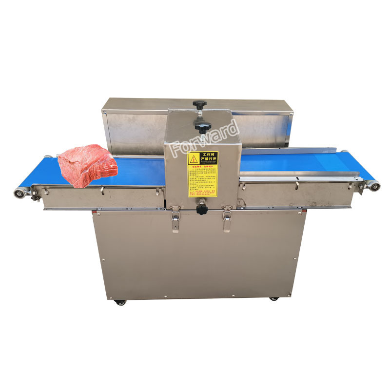 40CM width belt Flake pork meat cutting slicing machine/chicken Breast slice making machine/fresh beef jerky slicer