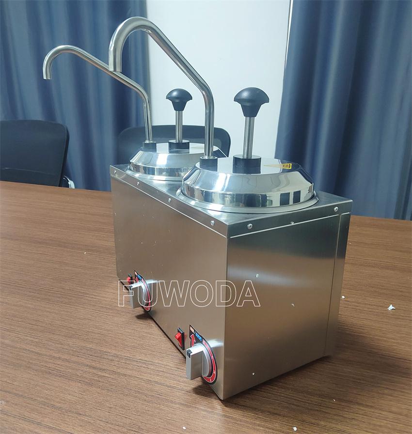 Chocolate Cheese Jams Warmer Dispenser Machine Electric Cheese Dispenser Sauce heating thermal insulator machine