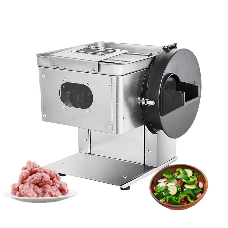 Commercial Stainless steel Vegetable fruit Chopper electric Mincer meat cutter grinder cutting machine