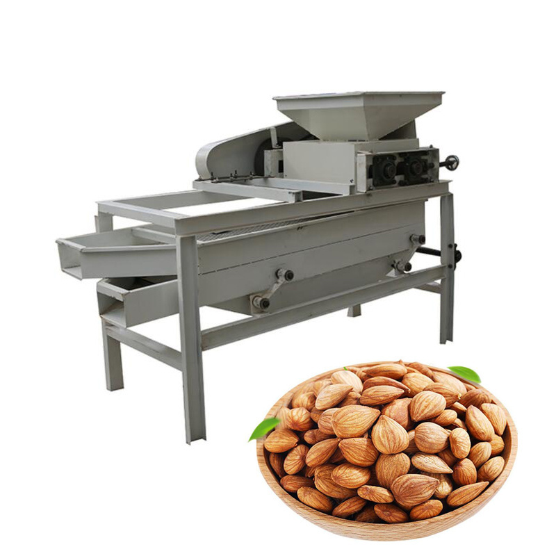 Commercial automatic pine nut cracking machine walnut nuts pecan almond cracker sheller shelling machine