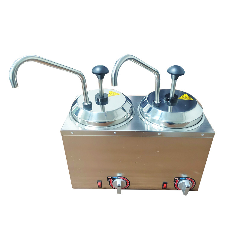 Chocolate Cheese Jams Warmer Dispenser Machine Electric Cheese Dispenser Sauce heating thermal insulator machine