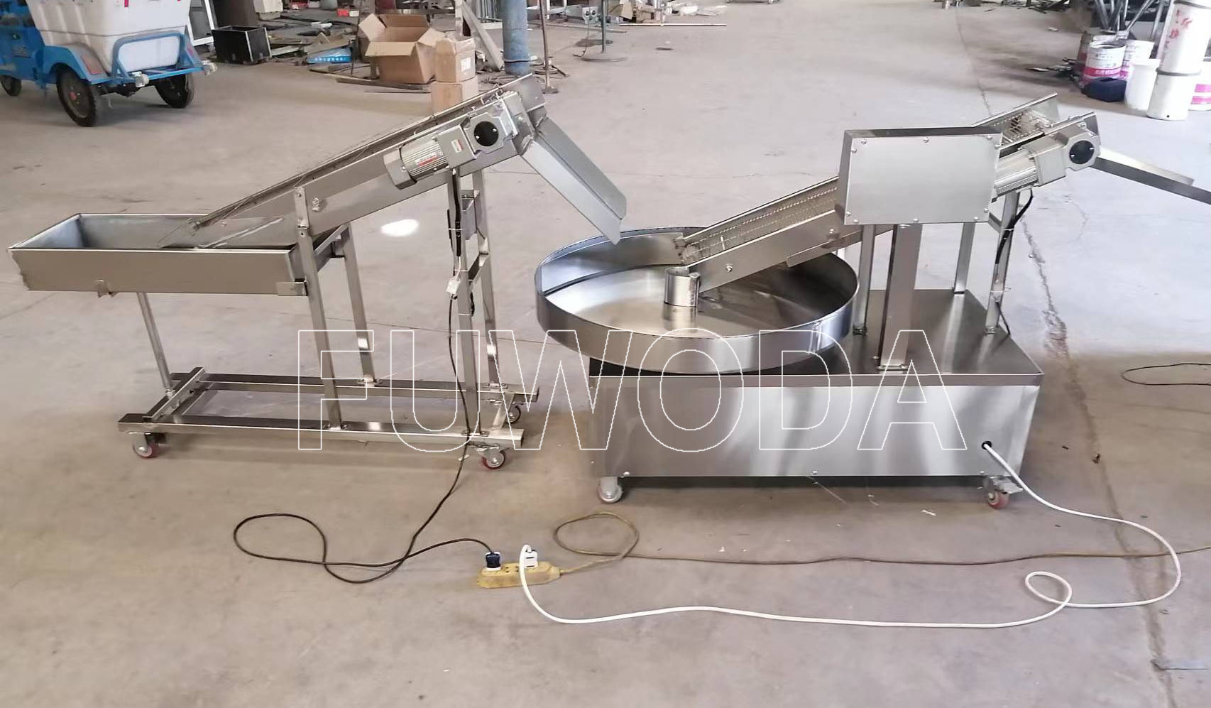 Food Grade Food Burger Patty Crumb Breading Machine Chicken Breadcrumbing Machine Food Battering and Breading machine