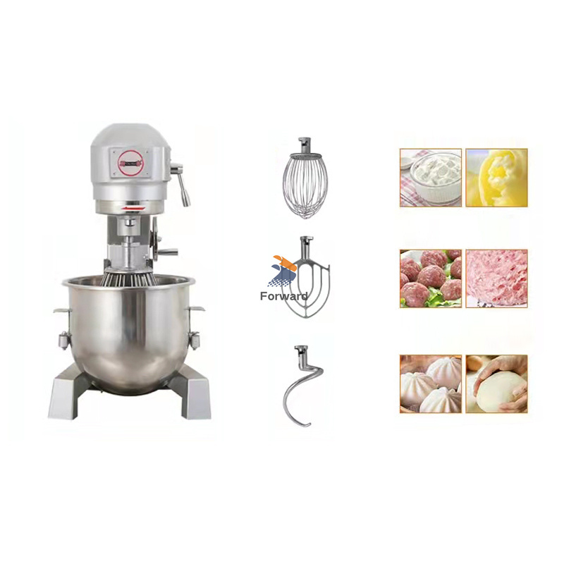 Commercial Bakery Eggs Cake Pizza Bread Dough Mixer Food Mixer Egg Milk Cream Whipping Machine