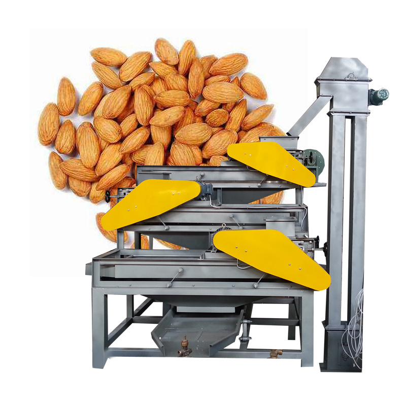 Commercial automatic pine nut cracking machine walnut nuts pecan almond cracker sheller shelling machine