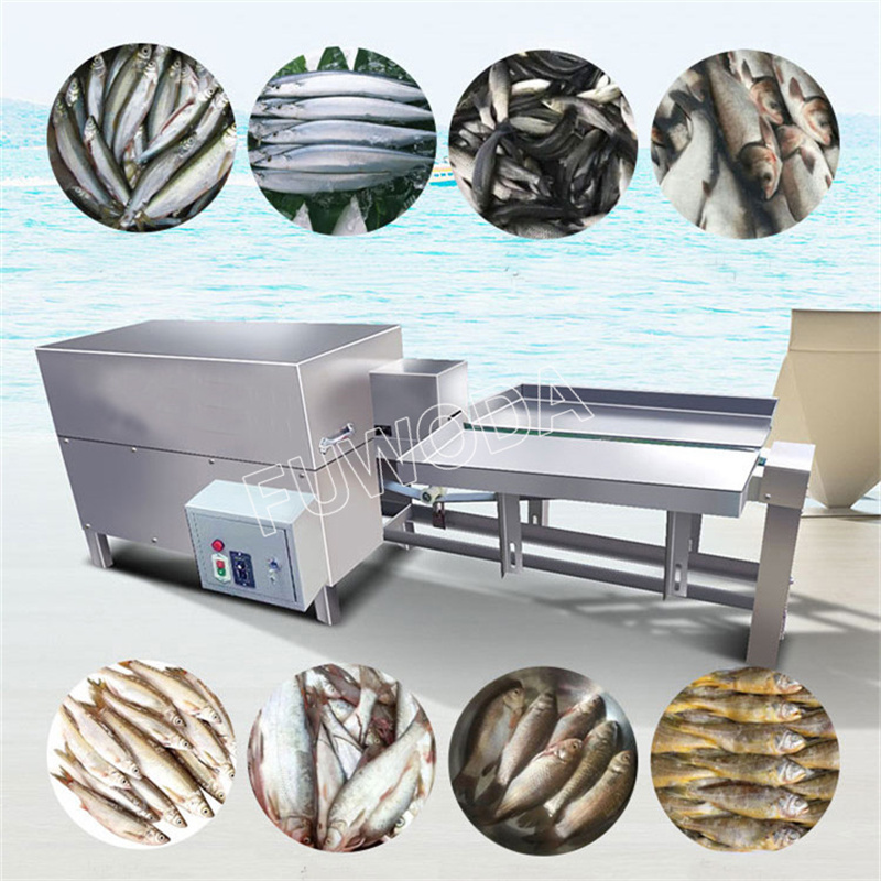 High Productivity Fish Killer Electric Fish Cleaning Machine Small Fish Viscera Gutting Machine