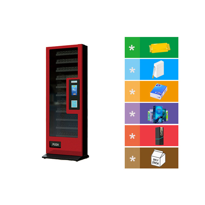 24 Hours Self Sell Automatic Vending Machine Hotel Office Building Vending Machine Candy Vending Machine