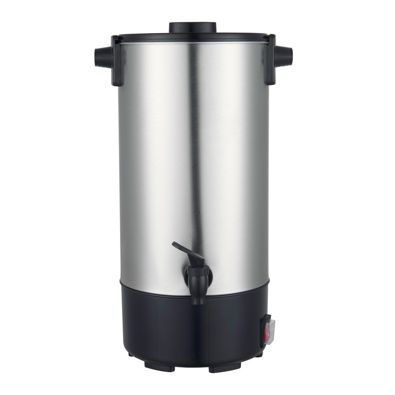 Wholesale 40 Cups Stainless Steel Coffee Urn Electric Commercial Coffee Dispenser Multifunction Water Boiler Machine