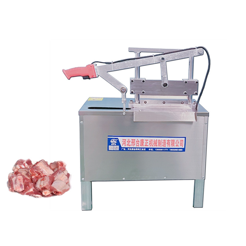 Commercial 300-500kg/h Bone Cutter Bone Saw Machine Frozen Meat Cutting Machine