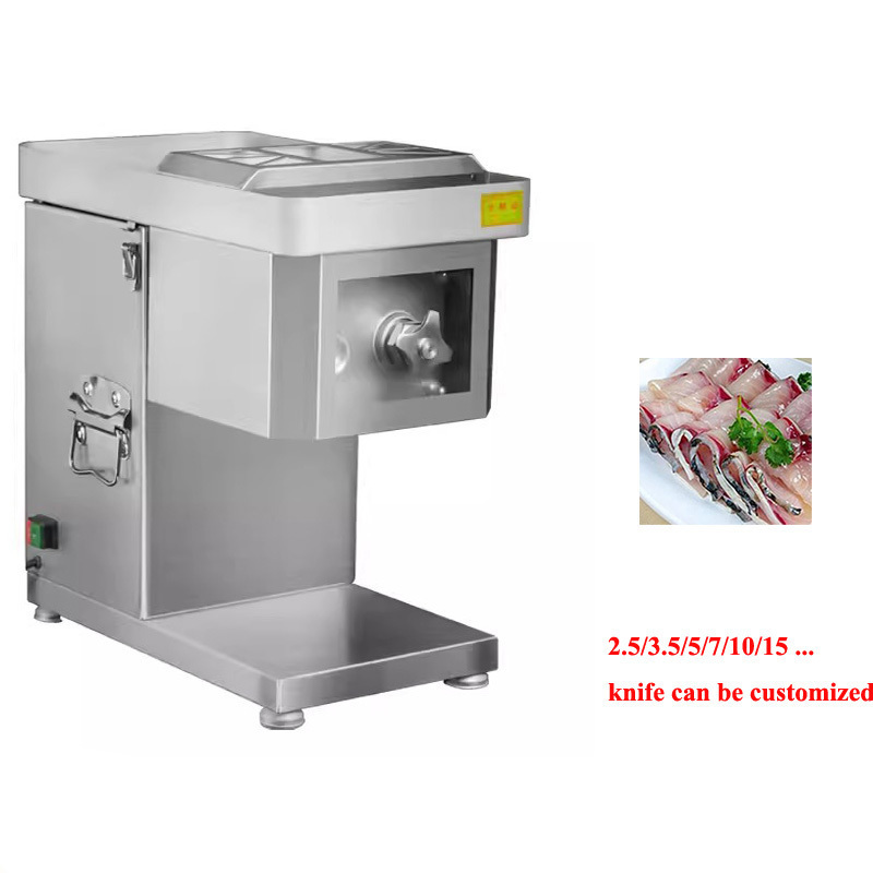 250kg/H Industrial meat slicer raw meat shredder cutting machine Food Slicer chicken meat shredding machine