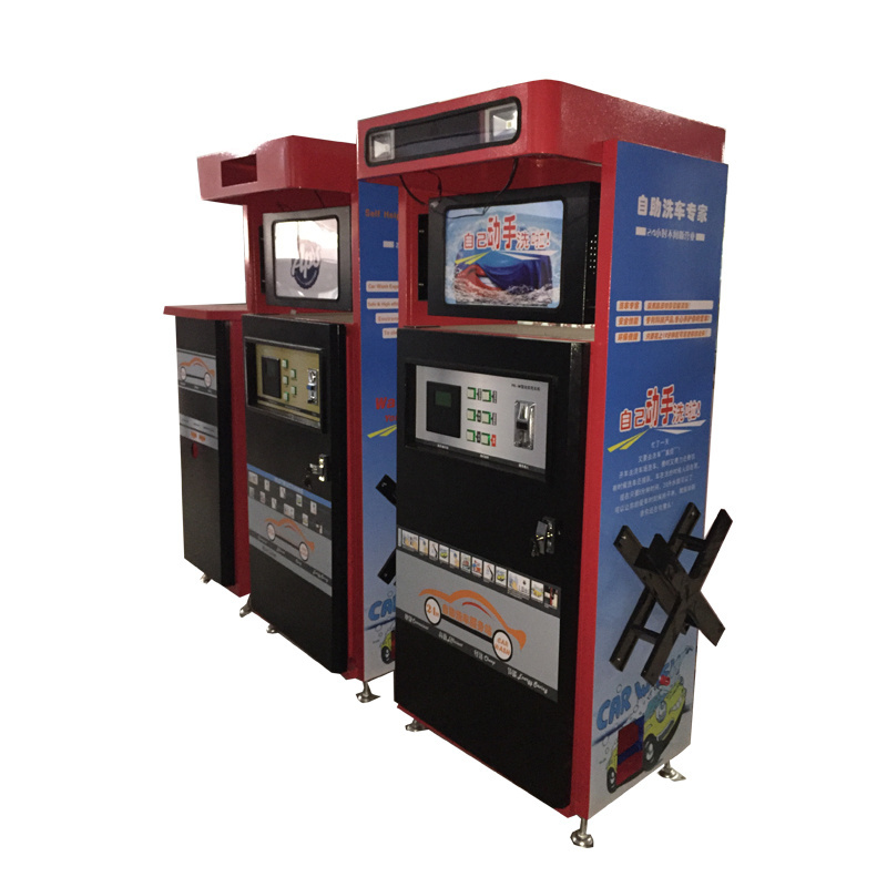 24 hours self service 3KW 80 bar Coin/card operated car washing self service machine/self-service carwash