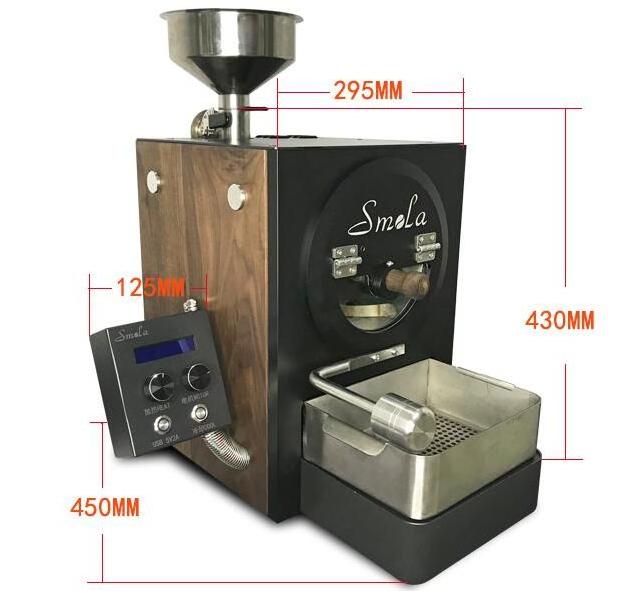 Commercial 100-600g Infrared coffee roaster for coffee bean electric coffee roaster