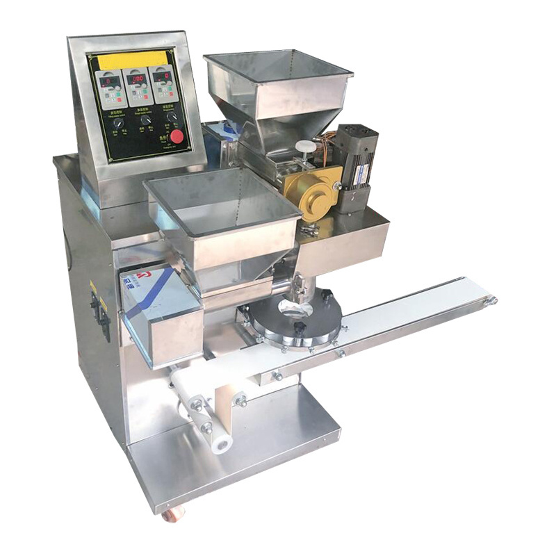 Factory sale encrusting machine automatic  ice cream mochi making machine  encrusted mooncake pressing machine