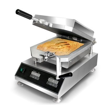 Fossil cake making machine Tako Senbei Maker Machine Pressing shrimp pancake machine Squid Monster Cracker baking grill