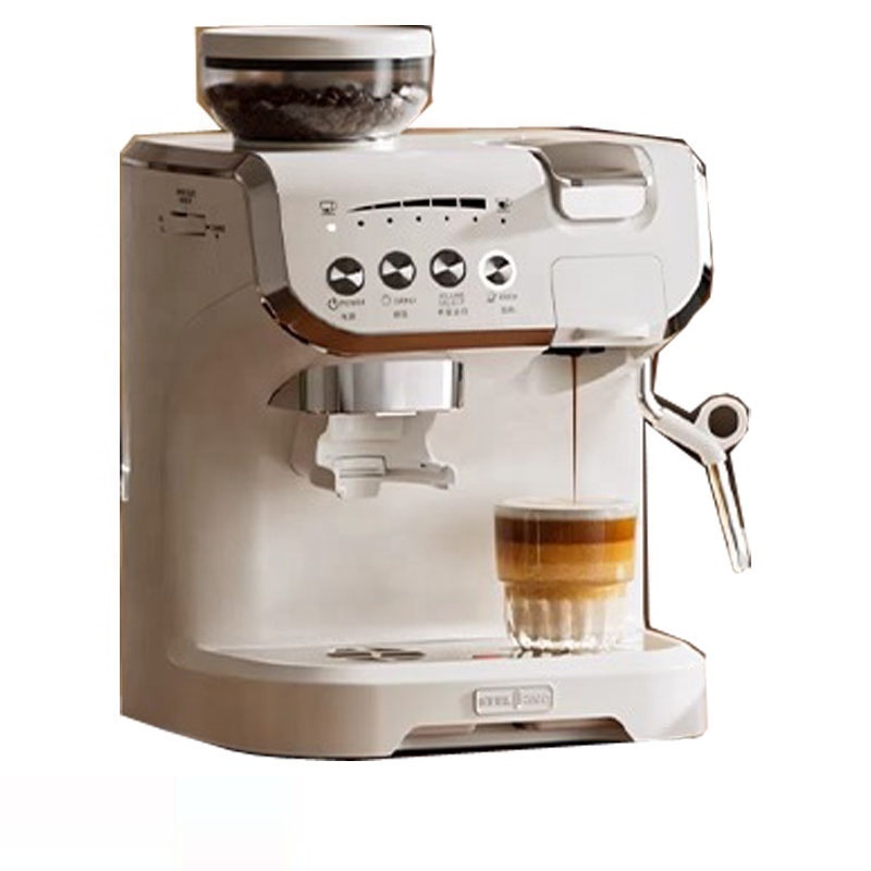 Commercial Multi Capsule Coffee Machine With Grinder Automatic 15Bar Ese Pod Espresso Coffee Machine With 150g Bean Capacity