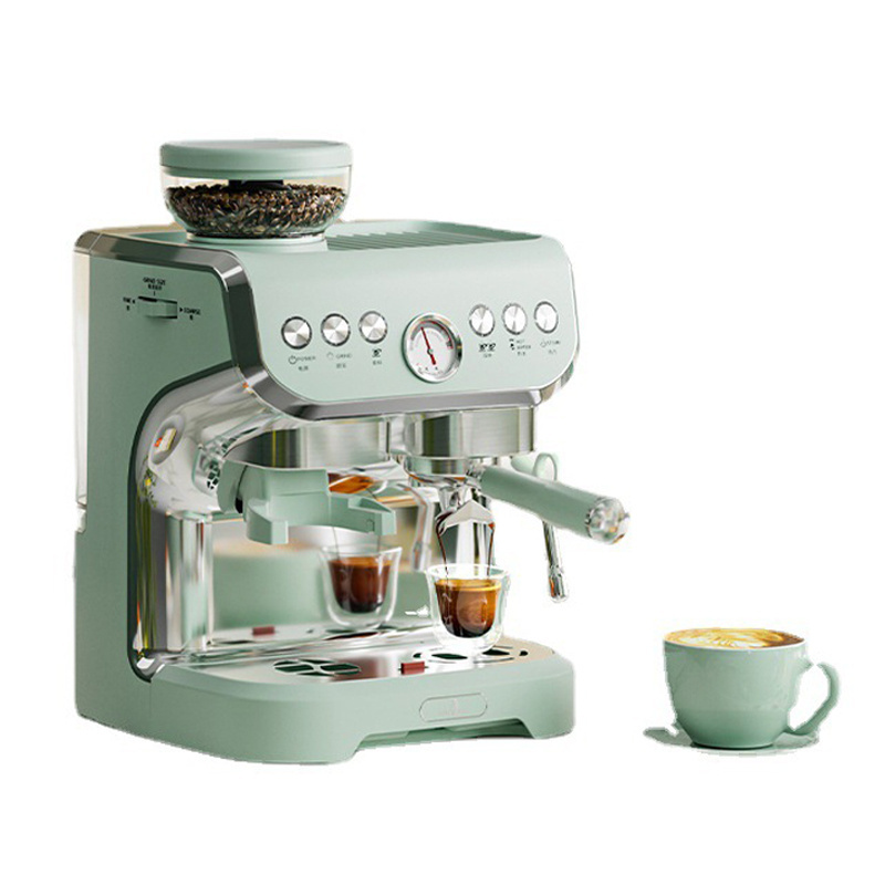 Double Pumps Double Boilers Home Use Espresso Coffee Maker Italian Coffee Machine Germany Coffee Machine With Grinder