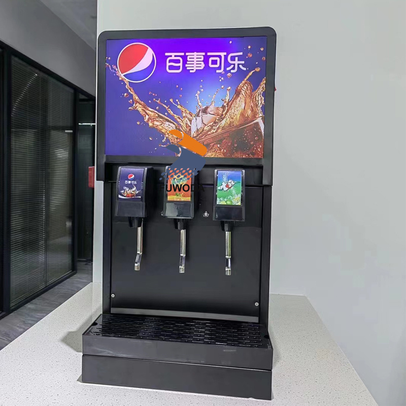 High quality Carbonated Beverage Soda Fountain Dispenser Soda Fountain Beverage Bar Drink Dispenser Cola Maker Machine