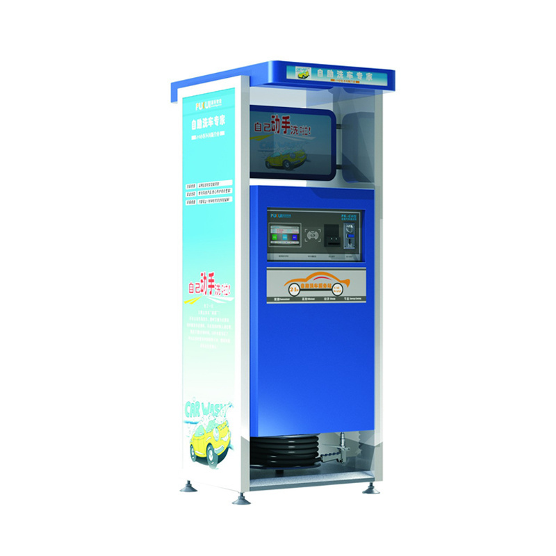 3KW 80bar Coin/card/banknote operated self-service steam carwash machines equipment/car washing self service machine