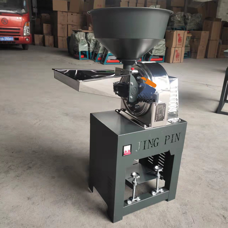 Industrial Grain Herb Grinder Stainless Steel Dry Food Pulverizer Spice Power Mill Grinding Milling Machine