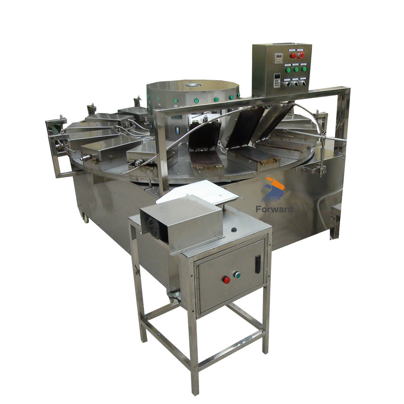 Commercial Crispy Egg Roll Icecream Cone Maker Small Stroopwafel Production Line Waffle Cone Making Machine