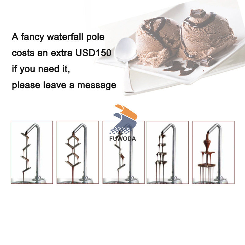 Automatic Chocolate Machinery Small Chocolate Tempering Machine for Sale Chocolate Dispenser