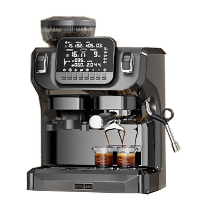 Super Automatic Portable Commercial Italian Espresso Coffee Machine With Grinder/espresso Machine With Milk Frother Coffee Maker