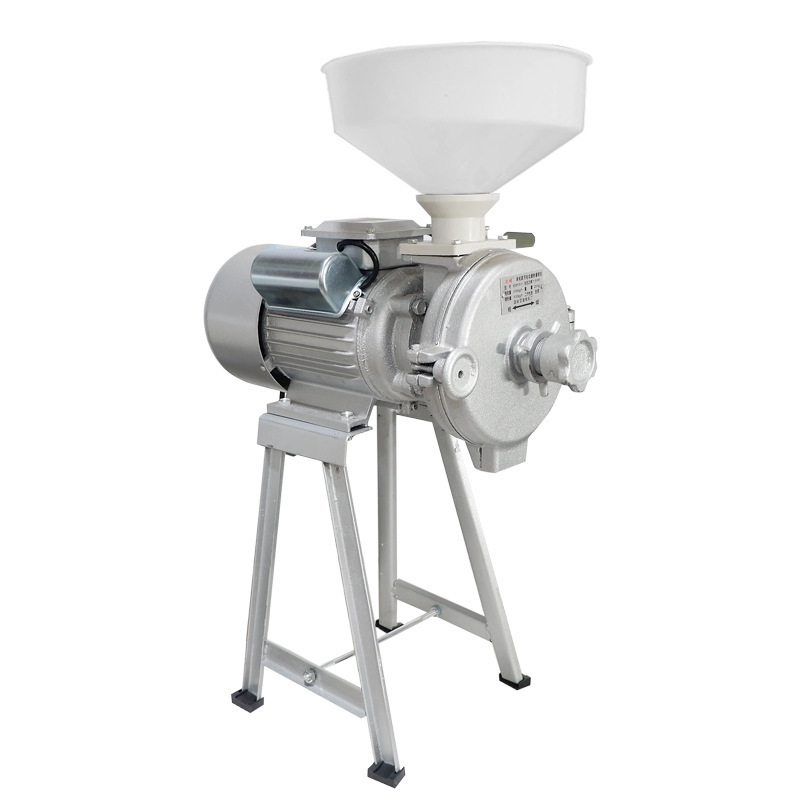 Professional Electric Grain Mill Commercial Small Wheat Rice Grain Corn Mill Grinder Milling Machine For Sale