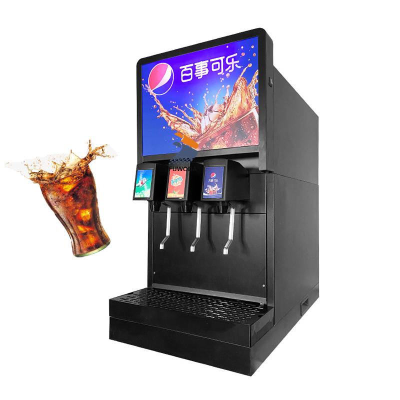 High quality Carbonated Beverage Soda Fountain Dispenser Soda Fountain Beverage Bar Drink Dispenser Cola Maker Machine