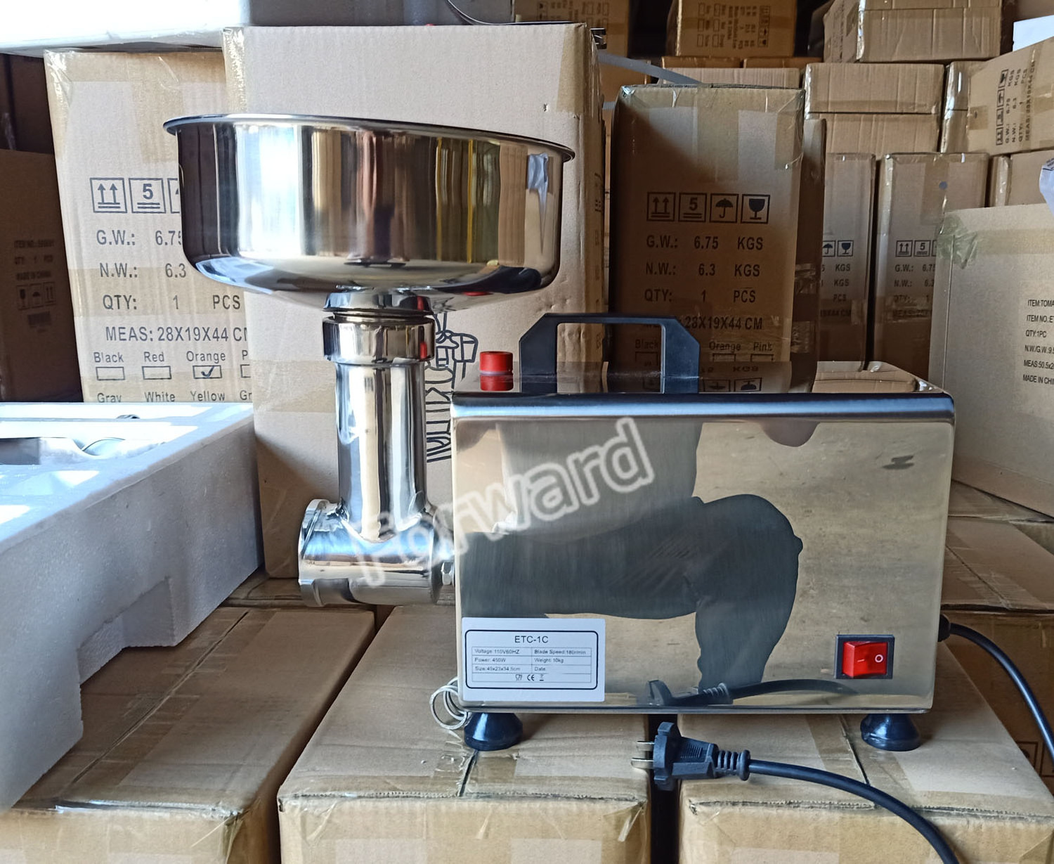 Stainless Steel Electric Tomato Stainer Milling machine Mango Jam Press Machine Tomato Juicer Sauce Extractor Maker Machine