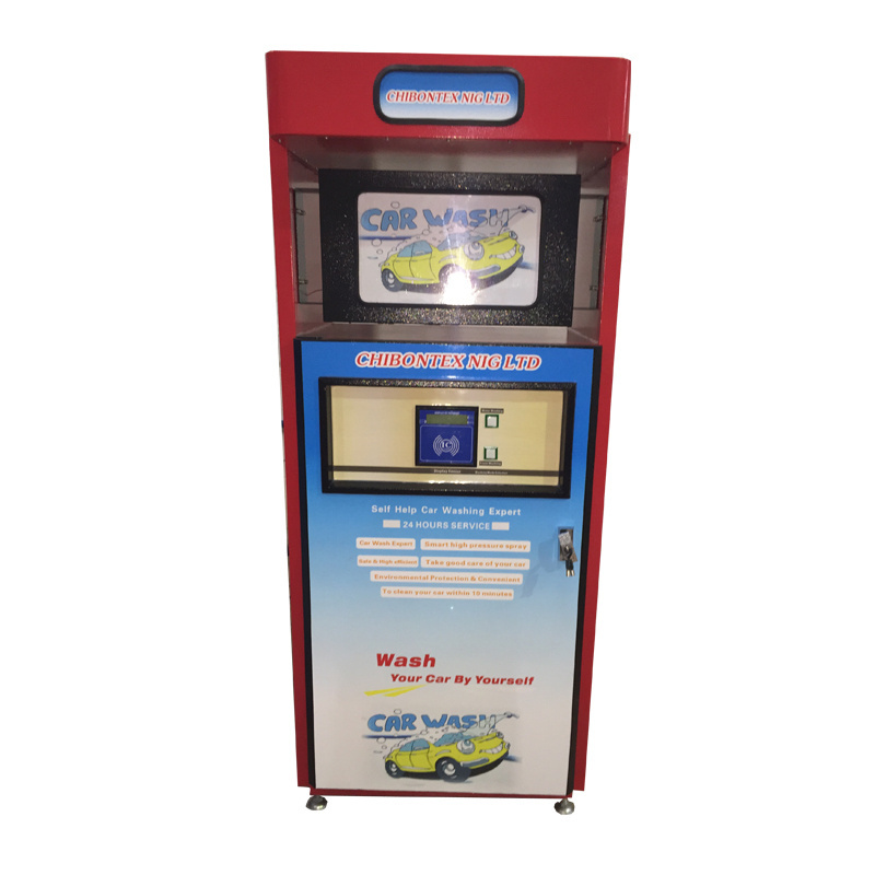 24 hours  automatic self service Card operated and coin operated self-service car wash machine