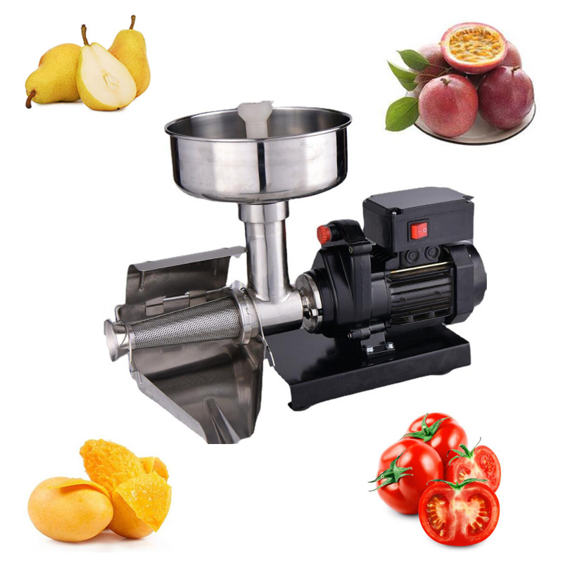 Stainless Steel Electric Tomato Stainer Milling machine Mango Jam Press Machine Tomato Juicer Sauce Extractor Maker Machine