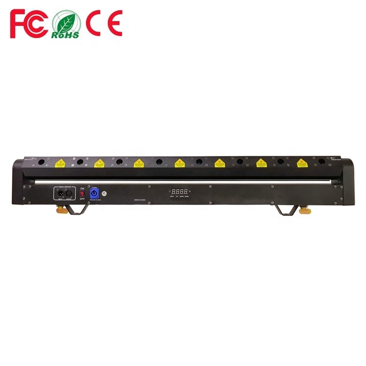 CE ROHS FCC Wholesale Price KTV Night Club 8-Eye DMX Sweep Sweeper Beam Bar Red Blue Green Disco Stage Laser Light