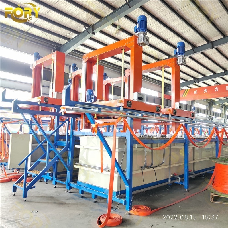 Linyi Fory used plastic plating lines/zinc plating plant/mini electroplating kit