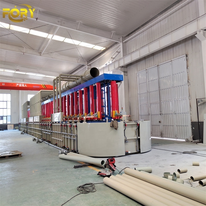 Fory Full automatic Steel chrome plating coating machine zinc plating equipment