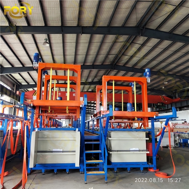 Linyi Fory used plastic plating lines/zinc plating plant/mini electroplating kit