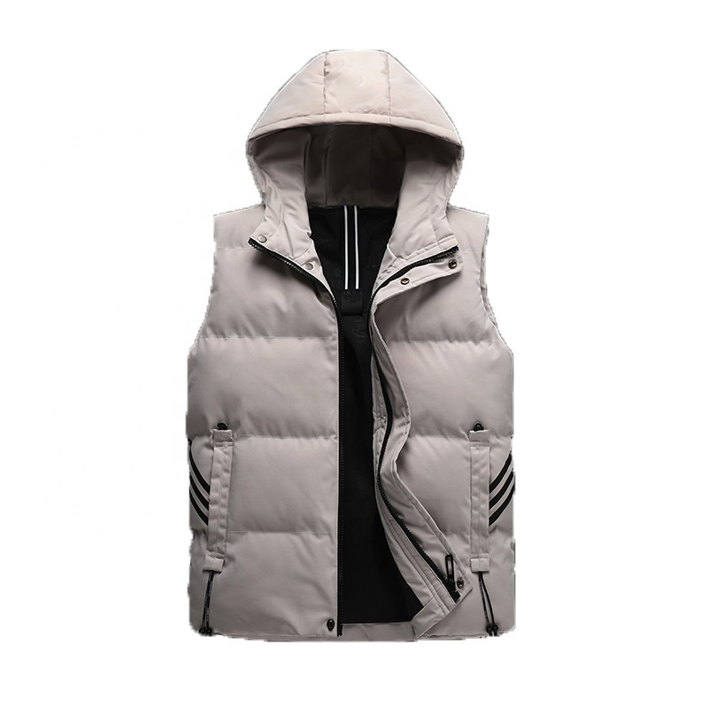 custom lightweight waistcoat warm bubble packable sleeveless jacket plus size winter men duck down puffer vest for men