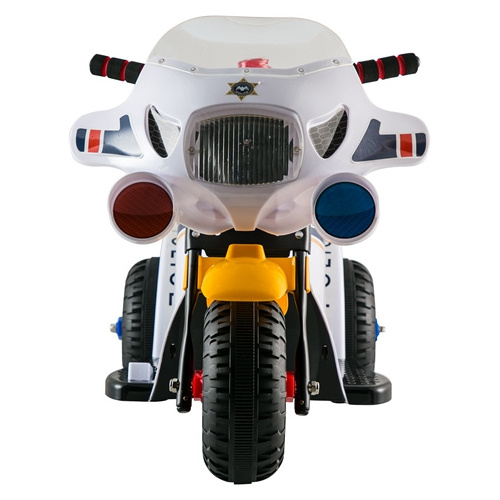 Police Ride On 3 Wheels Motorcycle 6v Tricycle 2022 Big Toy Cars Kids Electric With Music And Light For Boys And Girls